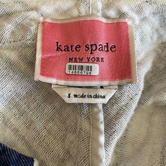 Kate Spade Stripe Double Cloth Dress Size Small - Picture 6 of 6